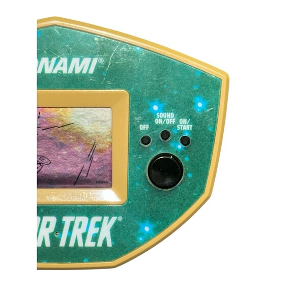 Konami STAR TREK Video Game 1992 Handheld Tested WORKING Rare - Picture 9 of 10